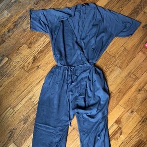 Zara Knit Wrap Around Jumpsuit